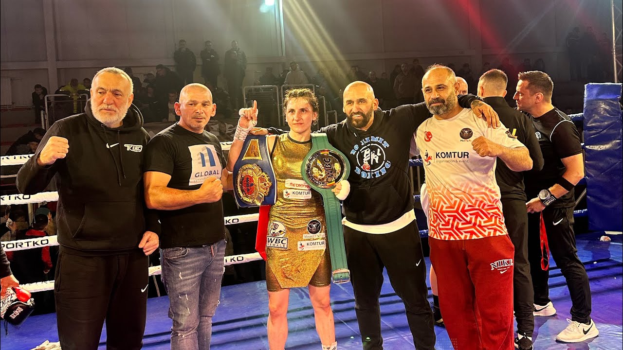 ELİF NUR TURHAN MAKEDONYA WBC BOX ŞAMPİYONASI KOMTUR ORGANİZASYON