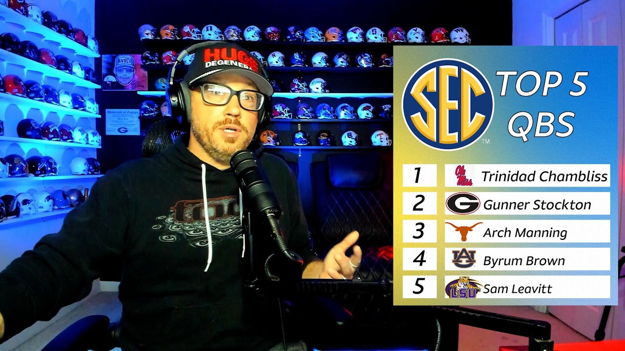 TOP 5!!! SEC Quarterbacks of the 2026 College Football Season