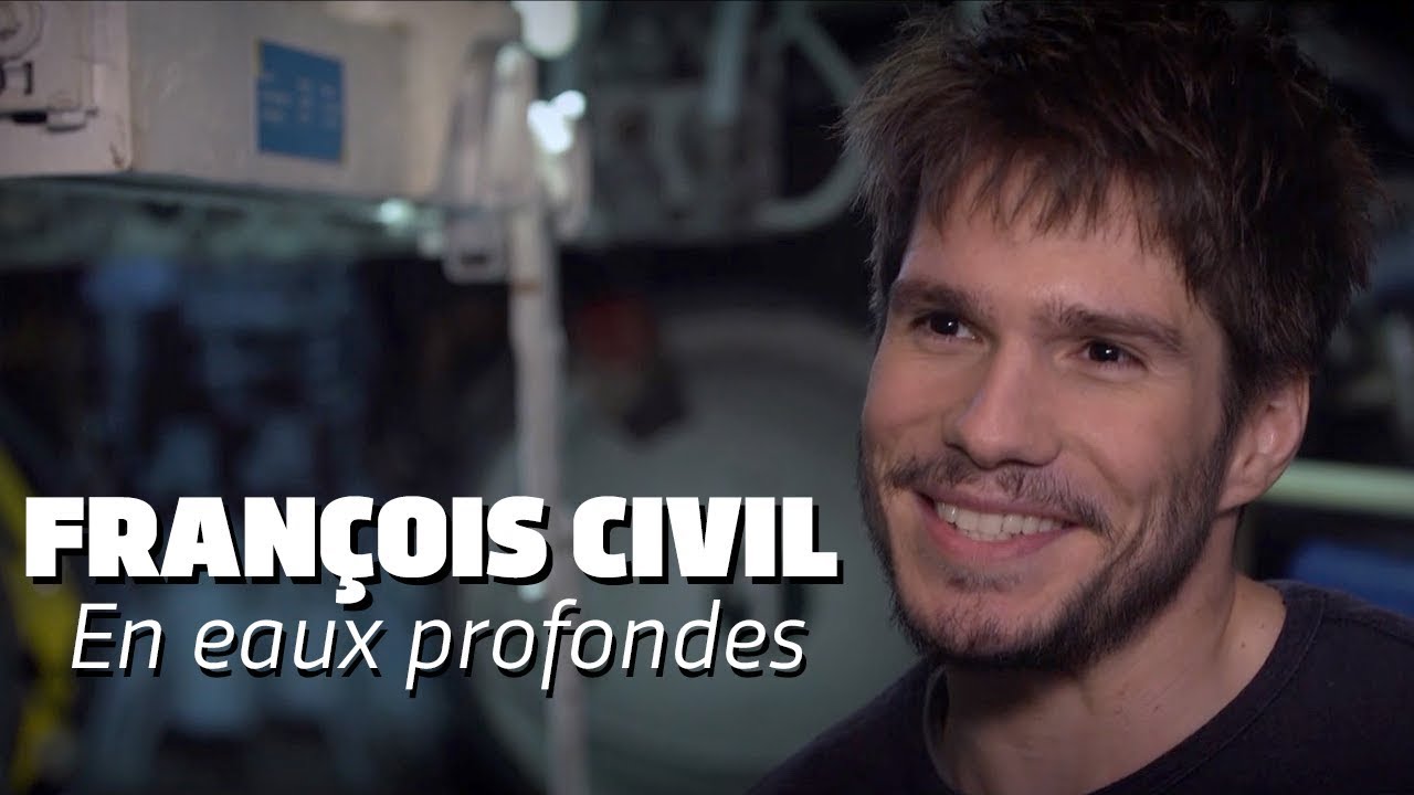 Embarquement dans un sous-marin avec François Civil  pour LE CHANT DU LOUP