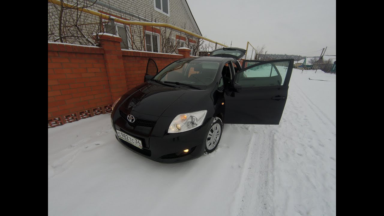 TOYOTA AURIS (AMT) 2008г. Отзыв после длительного владения.