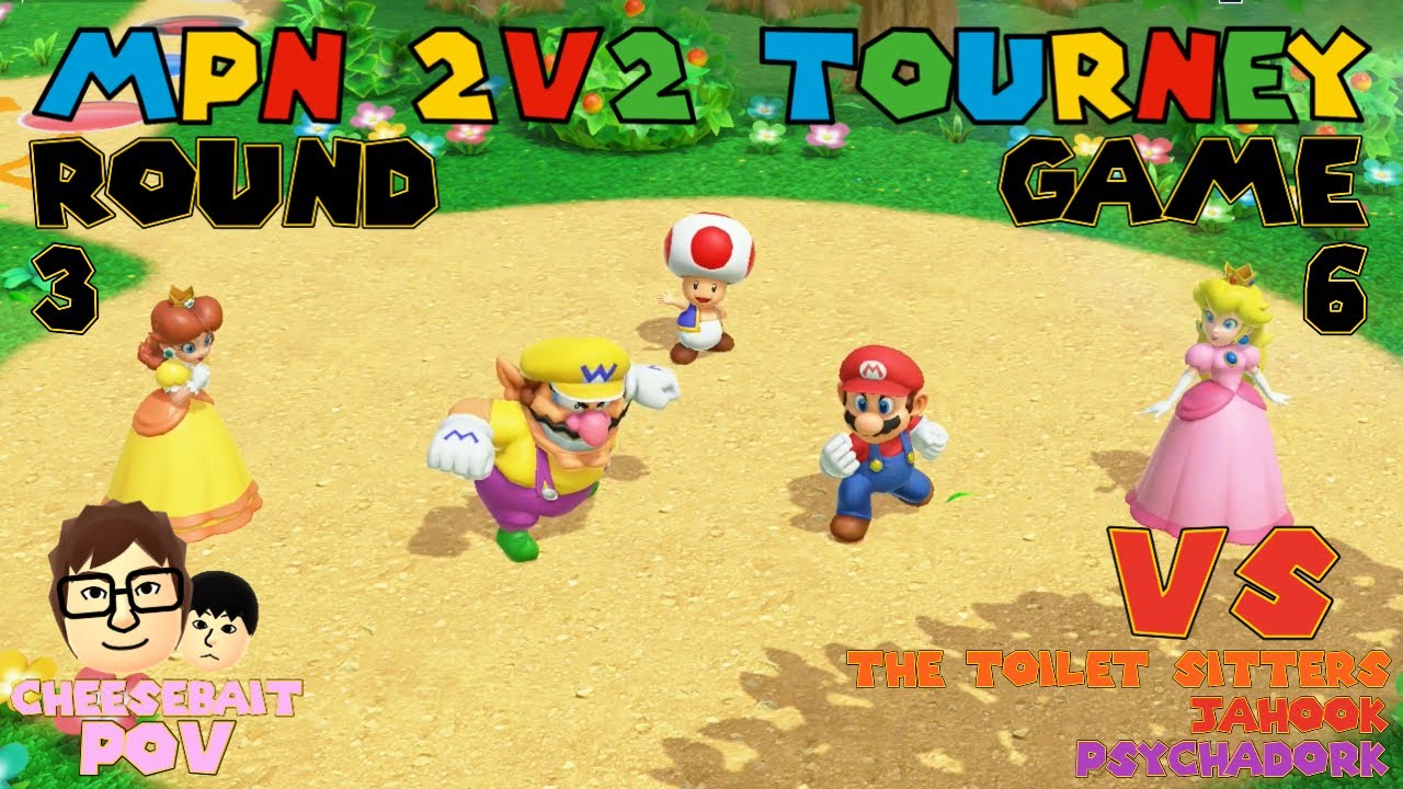 Mario Party Superstars 2v2 Tournament: Round 3 Game 6 (Cheese's POV)