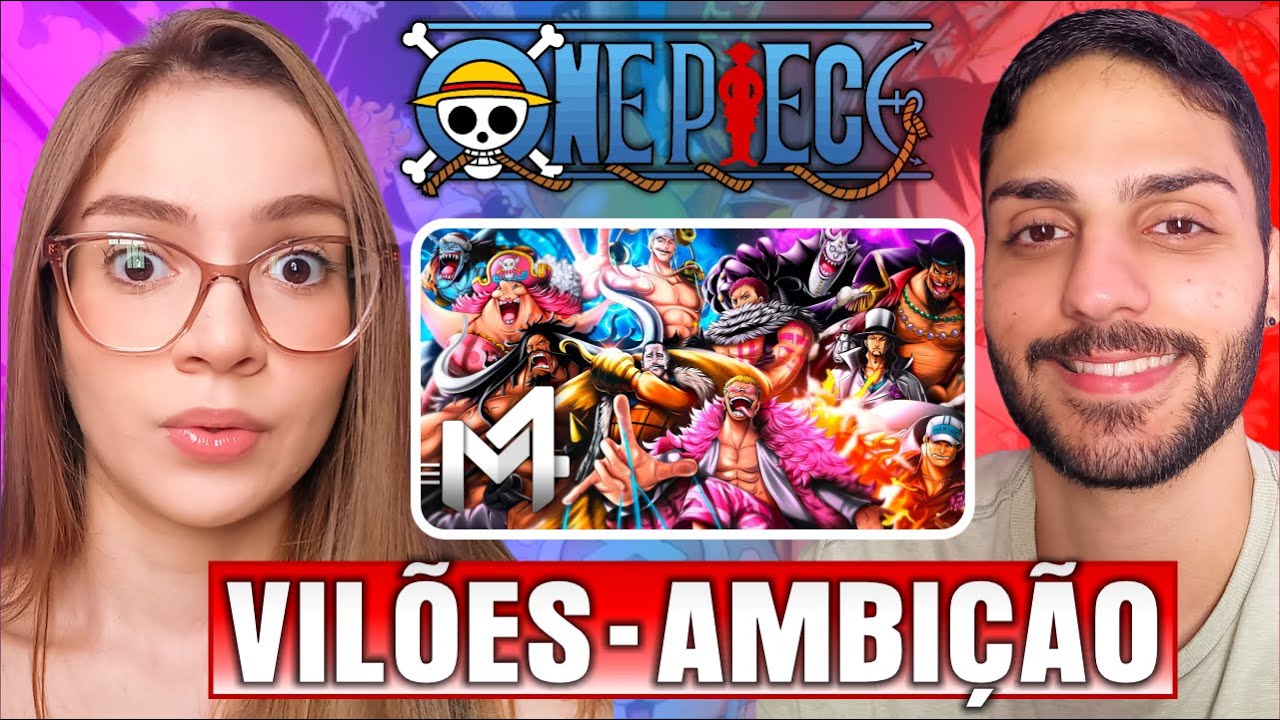 Profª de Geografia Reage | Vilões (One Piece) - Ambição | M4rkim | REACT