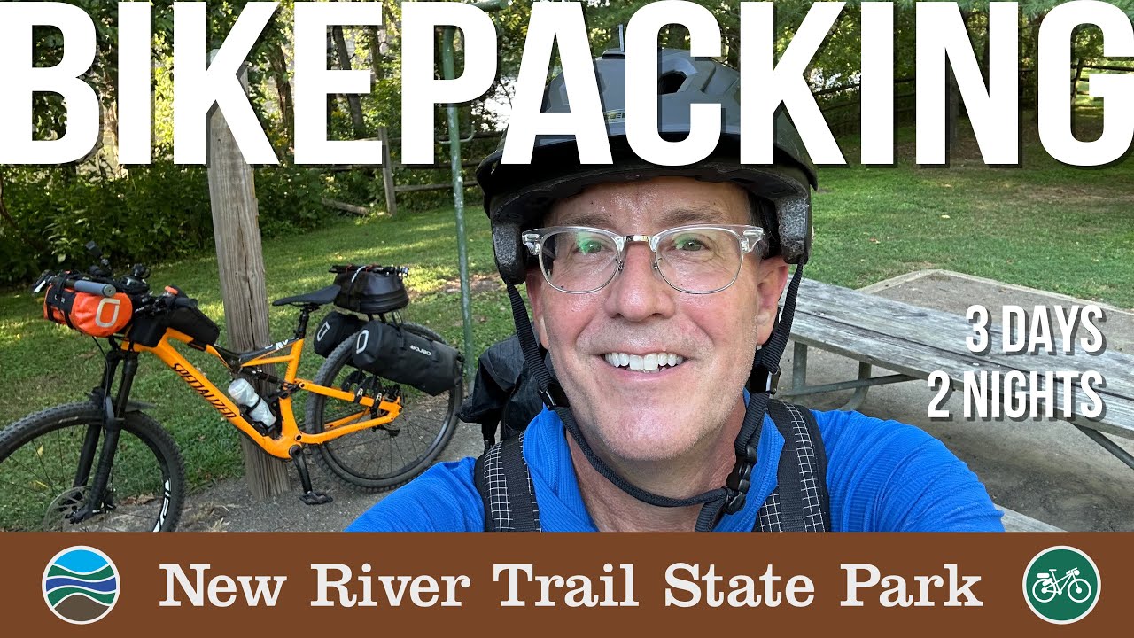 Bikepacking the New River Trail State Park in Virginia