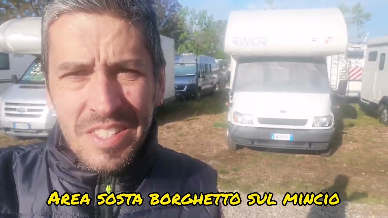 Area sosta camper (Borghetto valeggio sul Mincio(un paradiso)