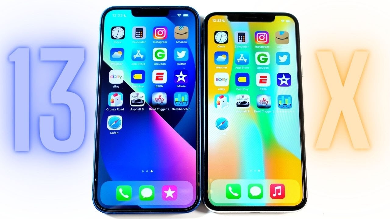 iPhone 13 vs iPhone X Speed Test!