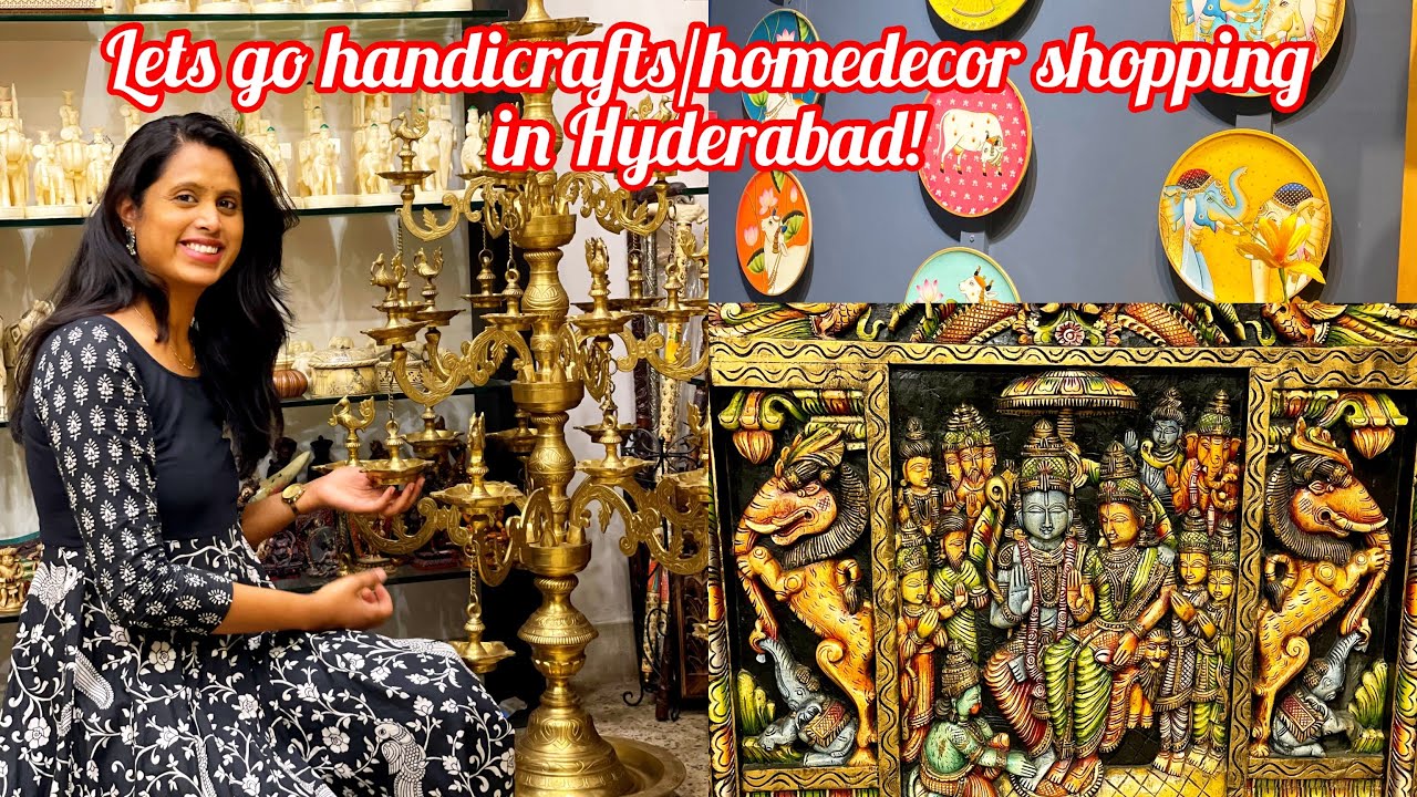 Handicraft & homedecor shopping in Hyd| Unique handcrafted Art| Online store| @shwetas_space
