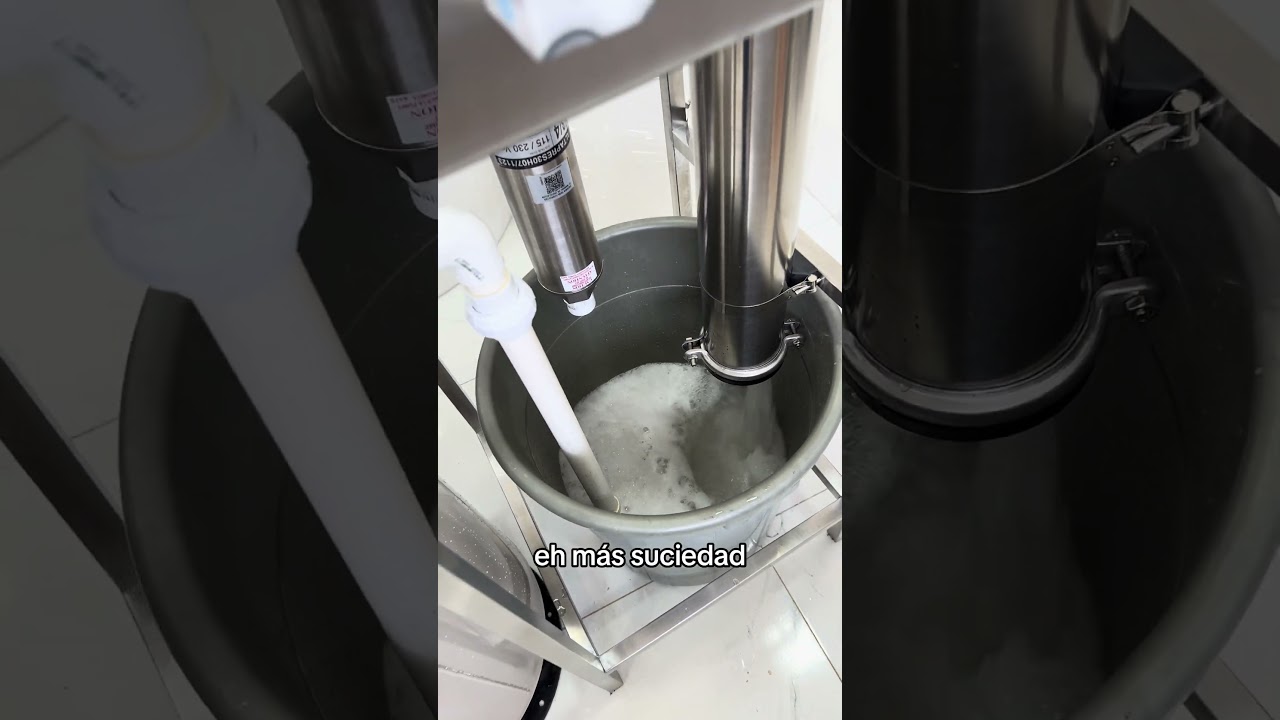 Limpieza de membrana de ósmosis inversa con P303 #purificadora #osmosisinversa