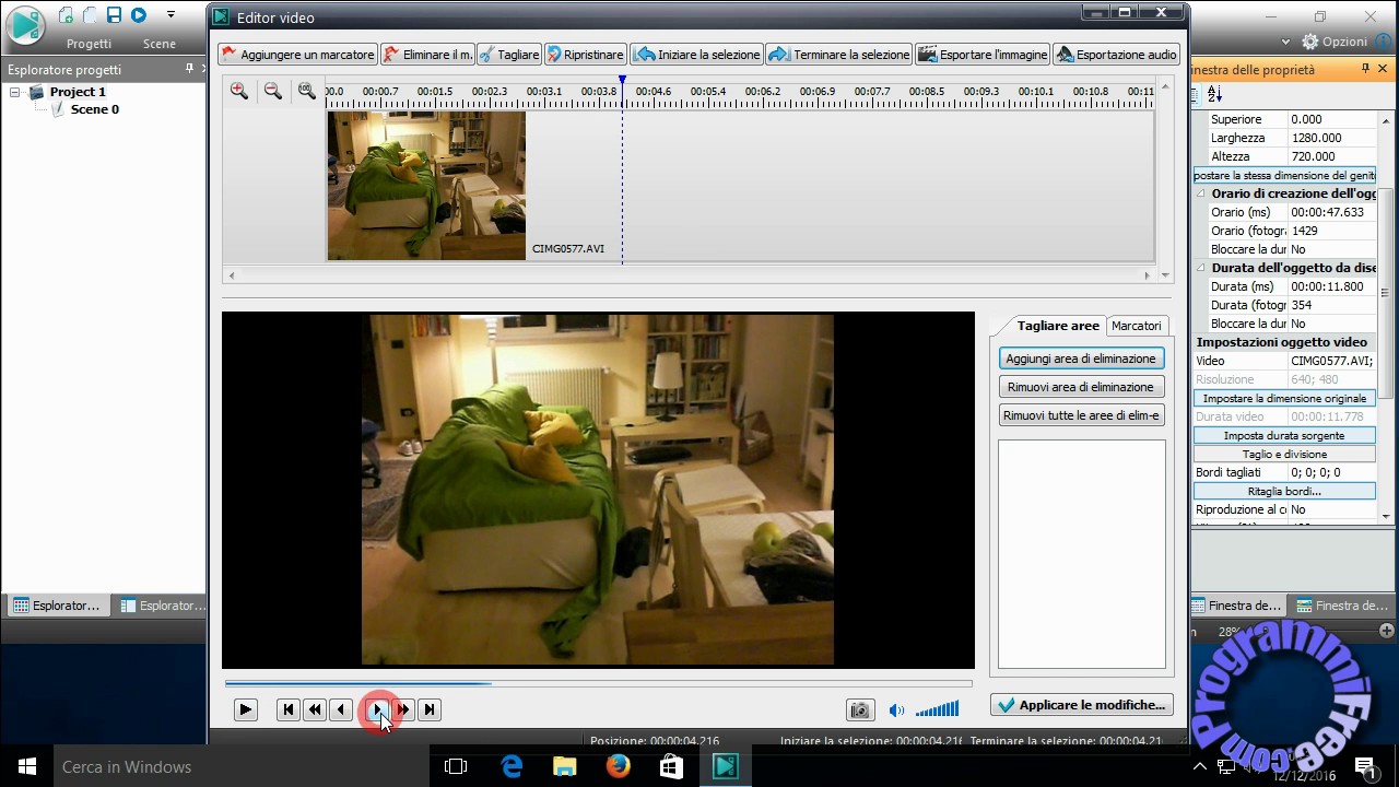 Tutorial VSDC Video Editor free in italiano