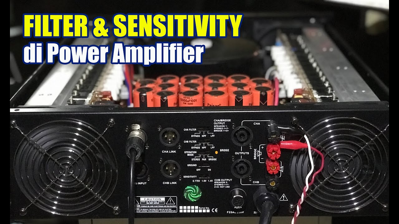 Filter & Sensitivity Power Amplifier