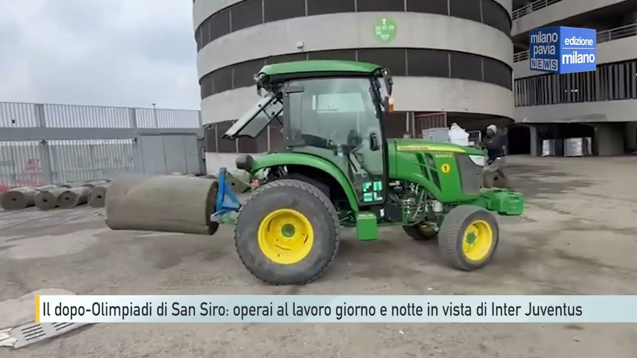 Il dopo-Olimpiadi di San Siro: operai al lavoro giorno e notte in vista di Inter Juventus