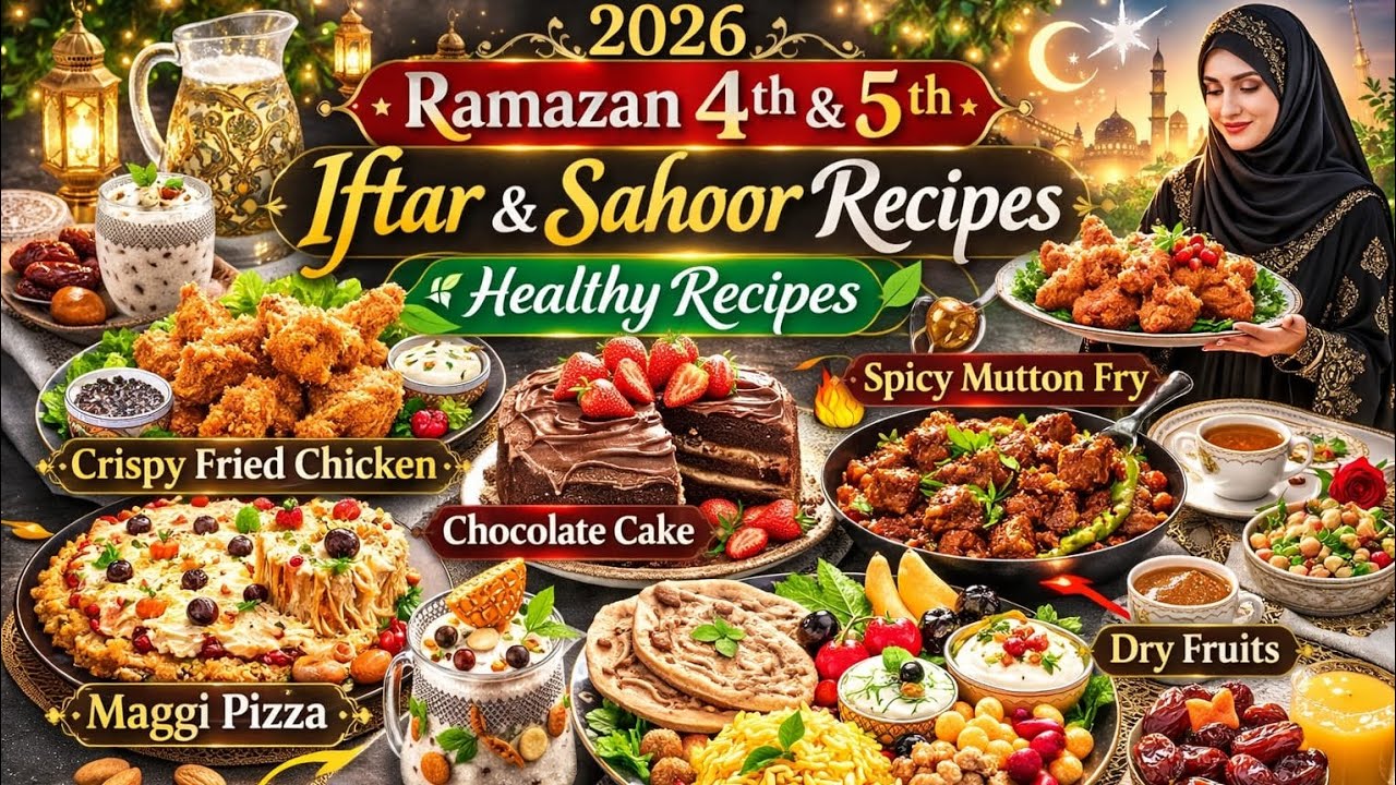 Hyderabadi Indian Mom Vlog | 4th & 5th Roza Special Iftar Se Sahoor Tak Full Recipes 😋