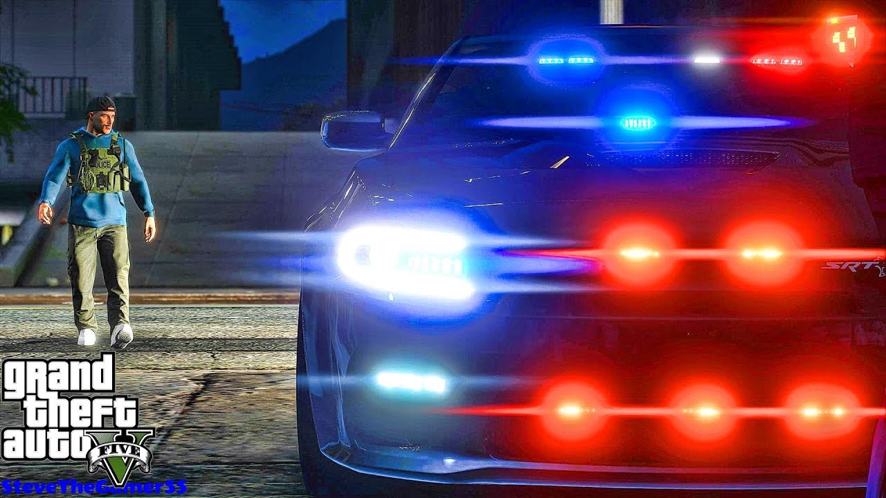 Играю в GTA 5 за ПОЛИЦЕЙСКОГО Gang Unit Patrol🔥🔥|| GTA 5 Lspdfr Mod| 4K
