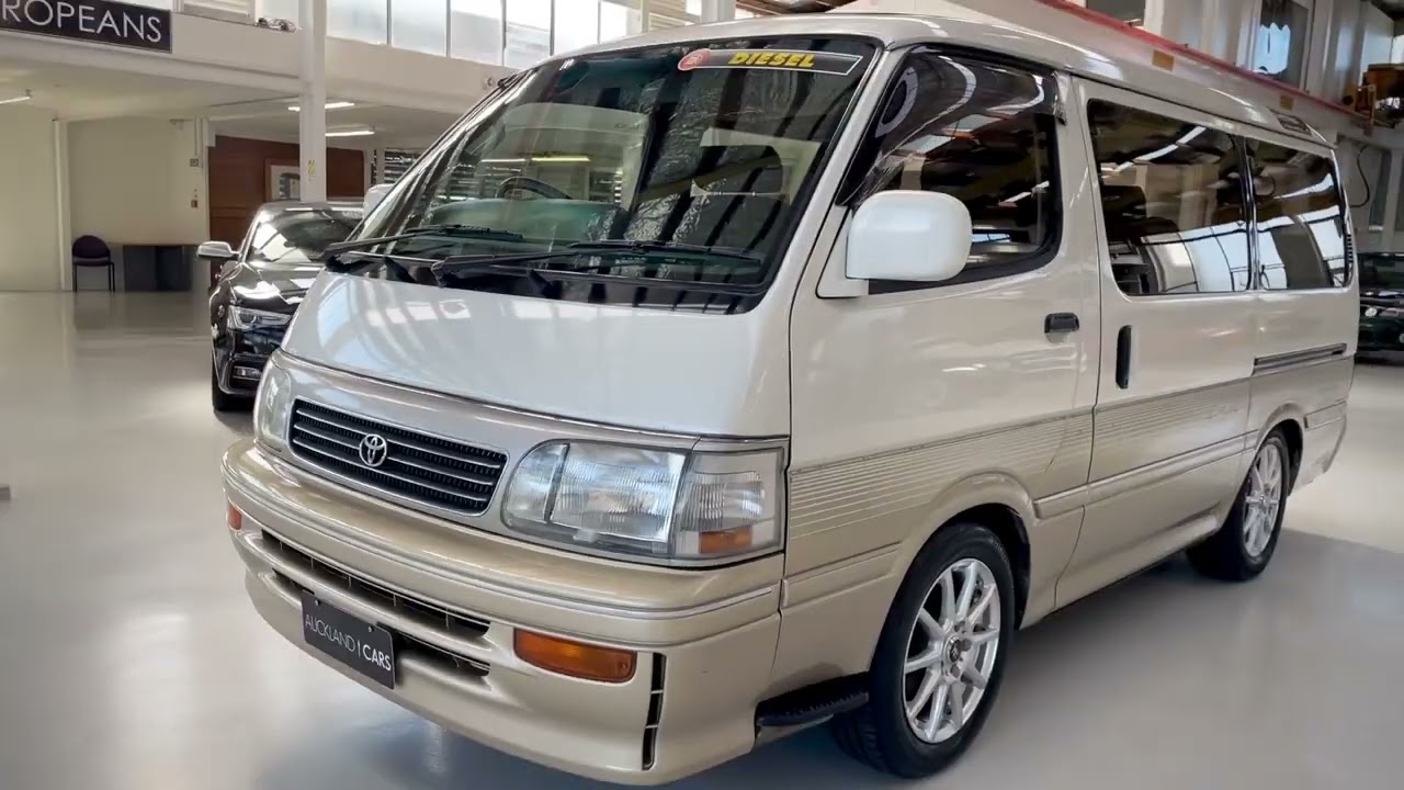 1994 Toyota Hiace Super Custom LTD, 1KZ T-Disl, 7 Seater #9118