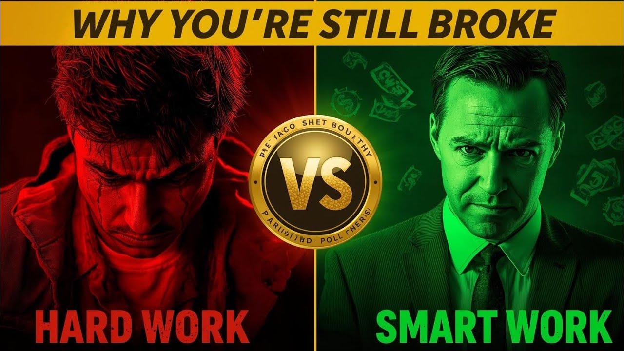 Why Smart People Get Rich While Hard Workers Stay Poor | The Truth About Wealth #motivation #facts 