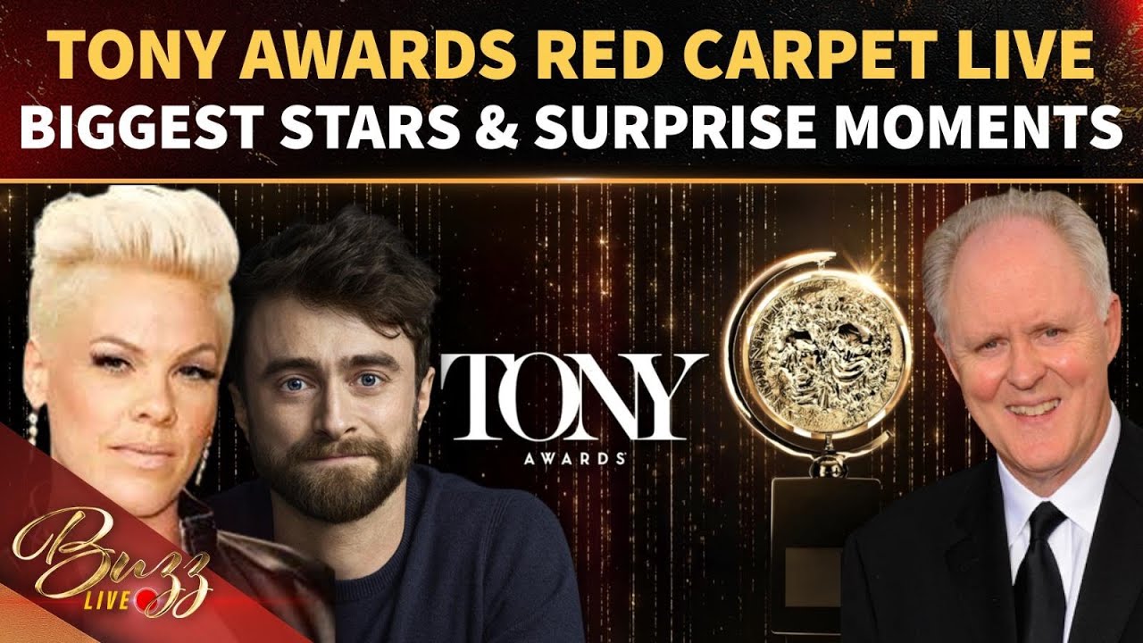 LIVE NOW: Tony Awards 2026 Red Carpet | Celebrity Arrivals & Exclusive Interviews