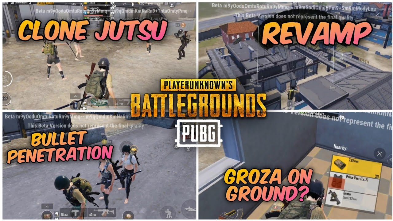 PUBG MOBILE 3.0 Update Gameplay | PUBG MOBILE 3.0 Beta | Bullet Penetration, Clone Jutsu, And More 🔥