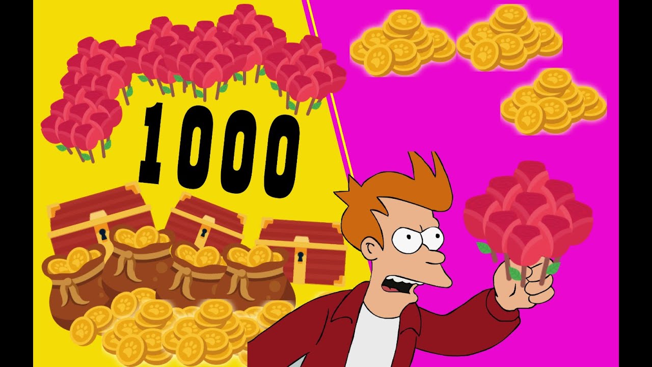 I SPEND 1000 ROSES ON THE GOLDEN WHEEL | WEREWOLF ONLINE