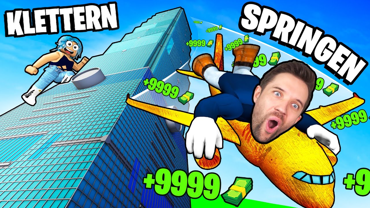 ICH MUSS 270 STUNDEN von HOCHHÄUSERN SPRINGEN! im Roblox Kletter Simulator!