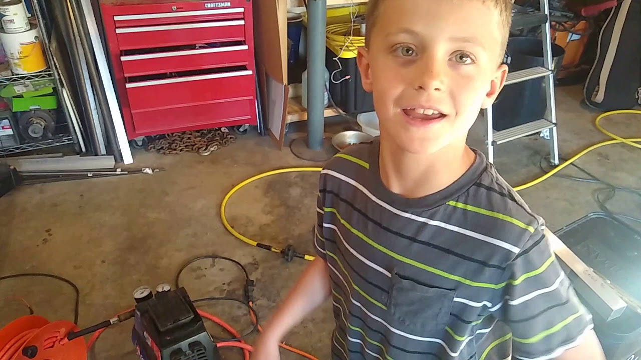 Our homemade steam engine