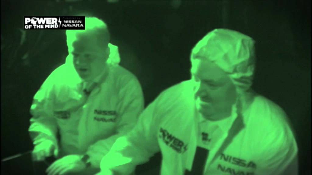 Fatty & Big Marn in the dark - Nissan Navara Power Of The Mind - NRL FOOTY SHOW