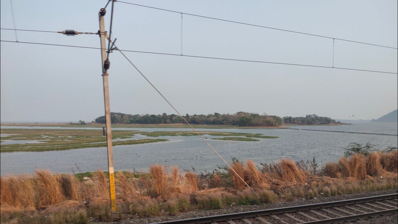 Beautiful journey. ଯାତ୍ରା ସମୟରେ video #video #train #station 