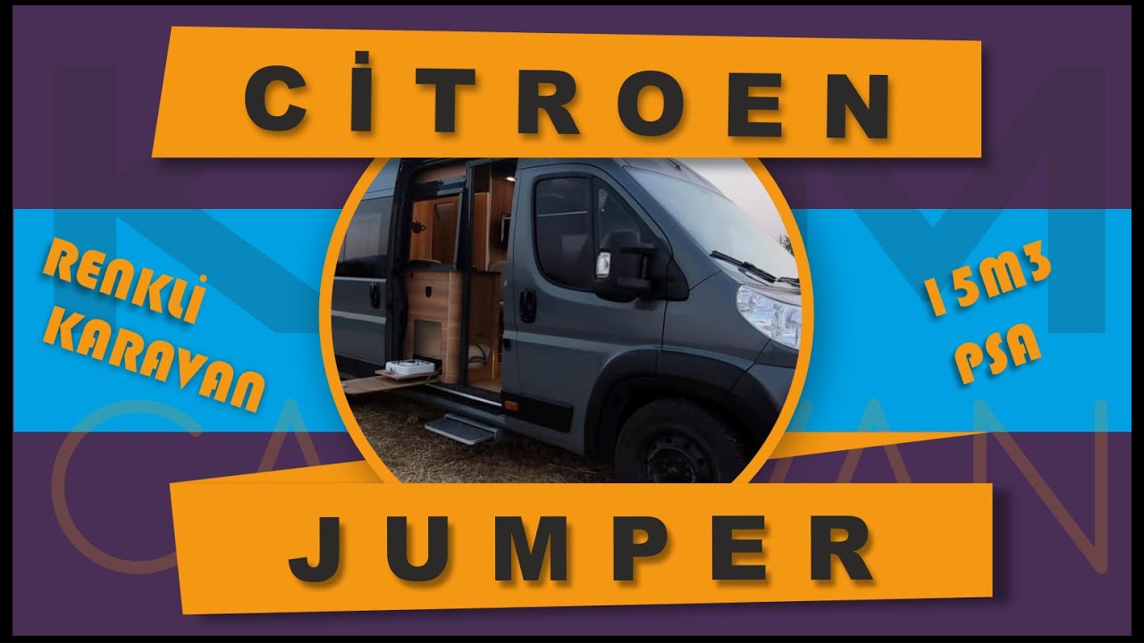 Citroén Jumper  Karavan Tanıtımı  15m3 | #Motokaravanİmalatı​ #3