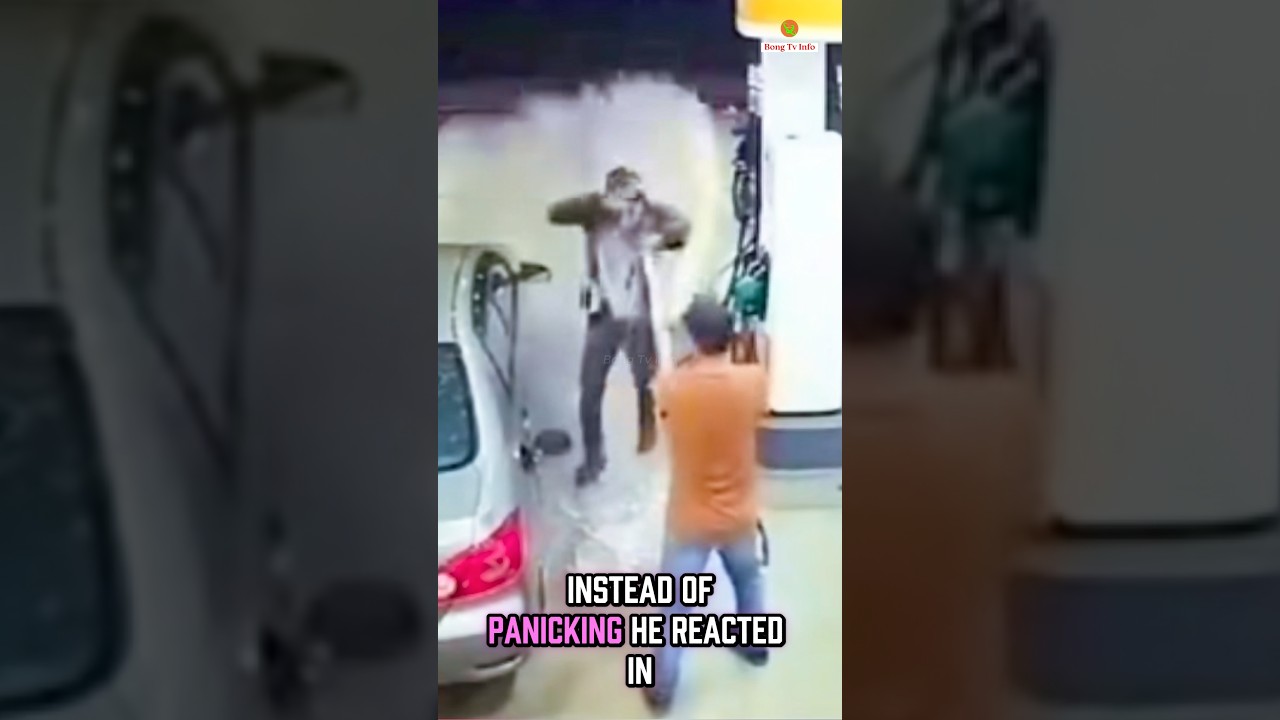 Gas Station Hero Sends Robbery Suspect Running | Real-Life Hero & Instant Karma
