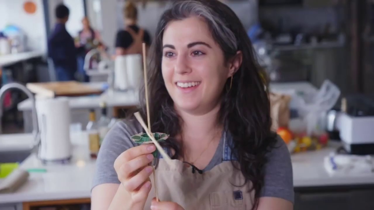 claire from bon appetit being absolutely adorable for 9 minutes straight (part 1)