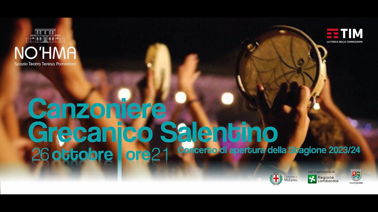 Concerto di apertura 2023/2024 - Canzoniere Grecanico Salentino