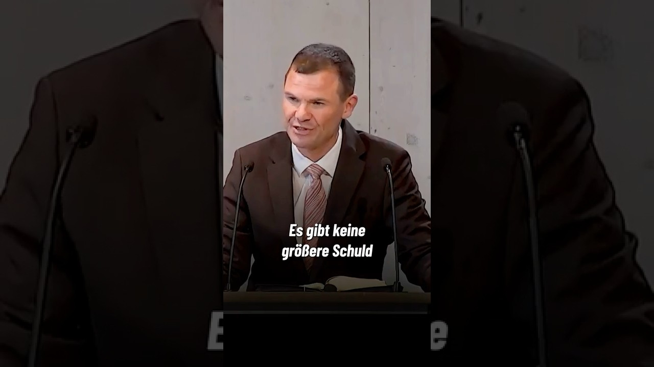 Die gr&ouml;&szlig;te Schuld &ndash; Jesus ablehnen &ndash; Michael Putzi