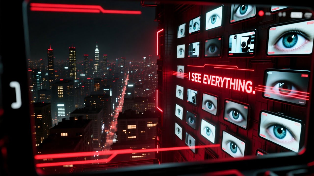 Your Phone Is Watching You Rap – “SURVEILLANCE FLOW (I See Everything)” Official AI Music Video