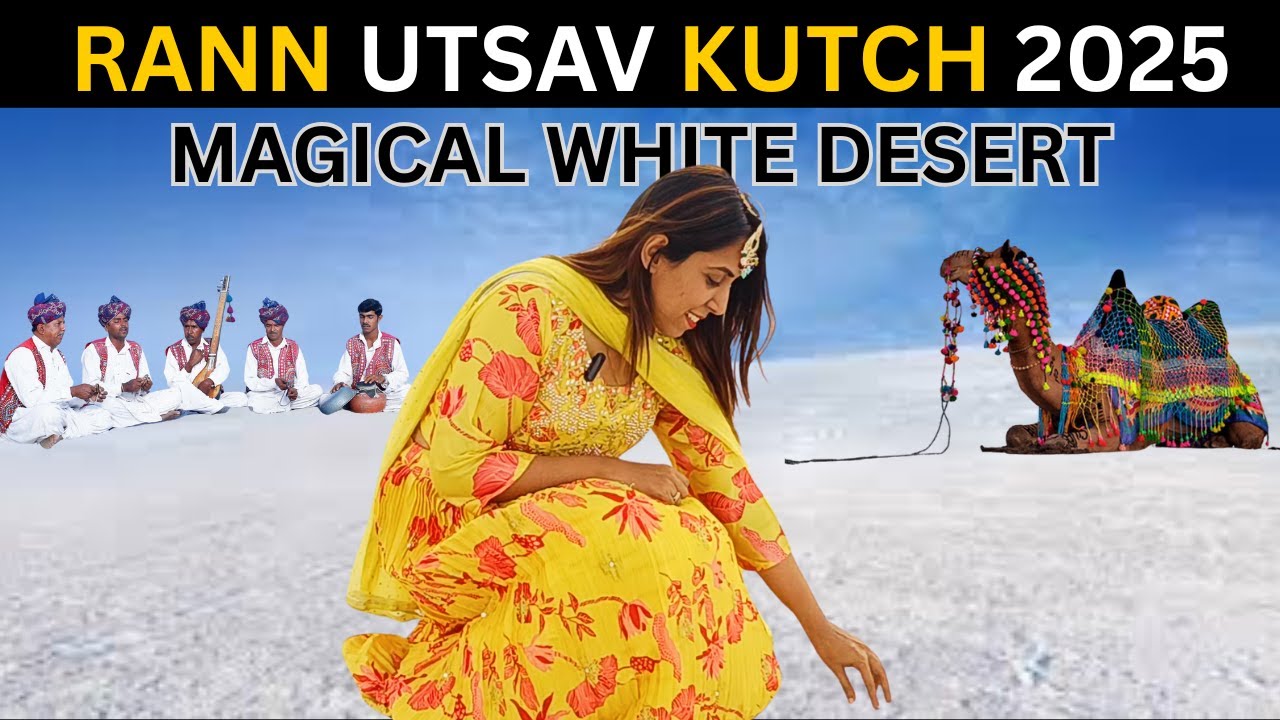 Rann of Kutch 2025 Vlog | Rann Utsav Experience in the White Desert of Gujarat | Rann Utsav 2025
