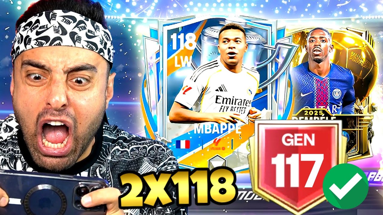 117 GEN DÜNYA REKORU KIRDIK 😱 2 TANE 118 TAKIMDA REKOR ! EA FC MOBİLE 26 PAKET AÇILIMI !