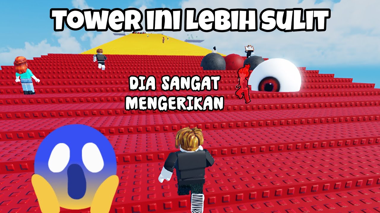 TOLOOOOONG!!!! AKU TERJEBAK DAN M4T1 #towerroblox #robloxtower 