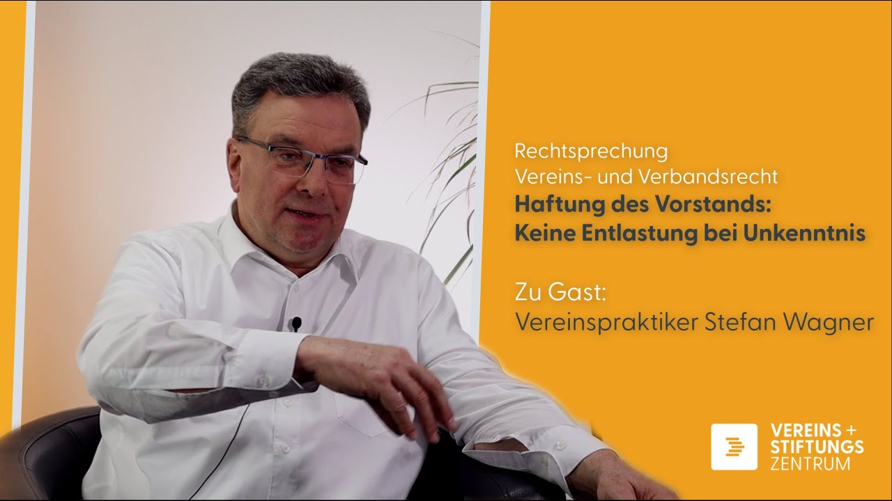 Rechtsprechung Vereinsrecht #14: Keine Entlastung des Vorstands bei Unkenntnis der Sachlage