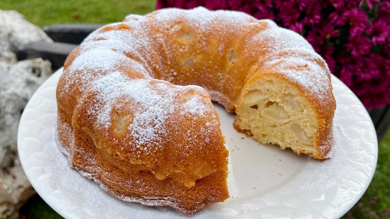 Brz Kolač so Jabolka 🍏 Idealen za Kafe i Čaj 👌☕️