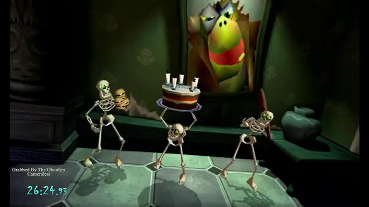 Grabbed By The Ghoulies But I Can't Control The Camera