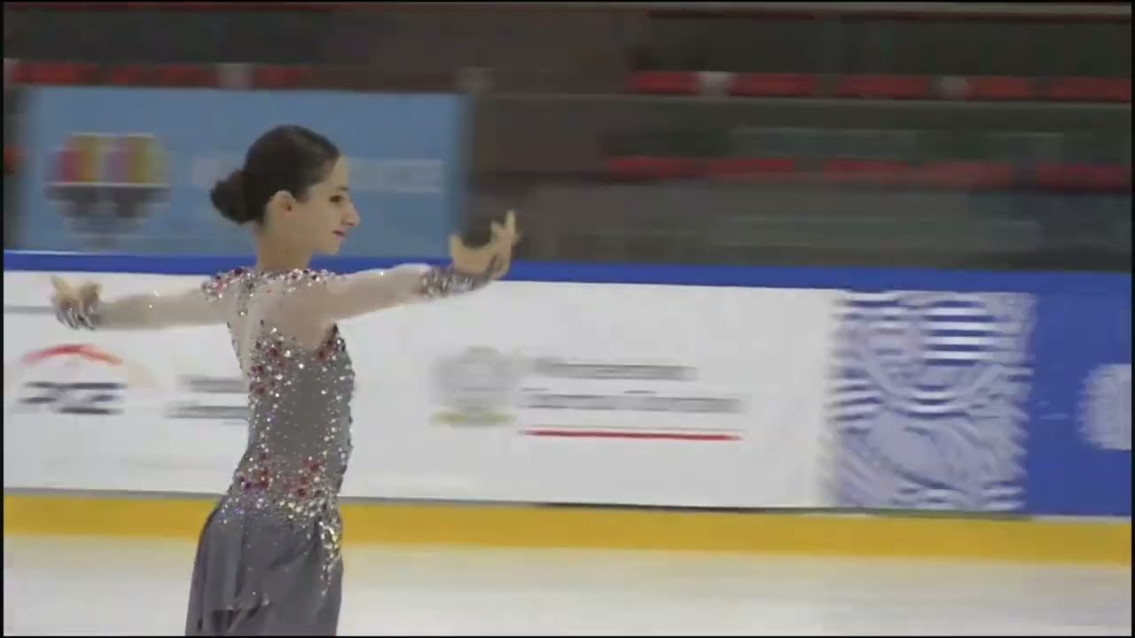 Sofiia Rymshyna SP Diamond Spin 2025