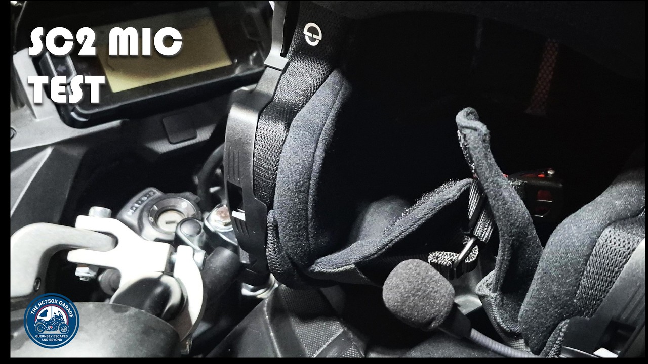 Schuberth C5 SC2 Microphone Sound Test While Riding | First Recording