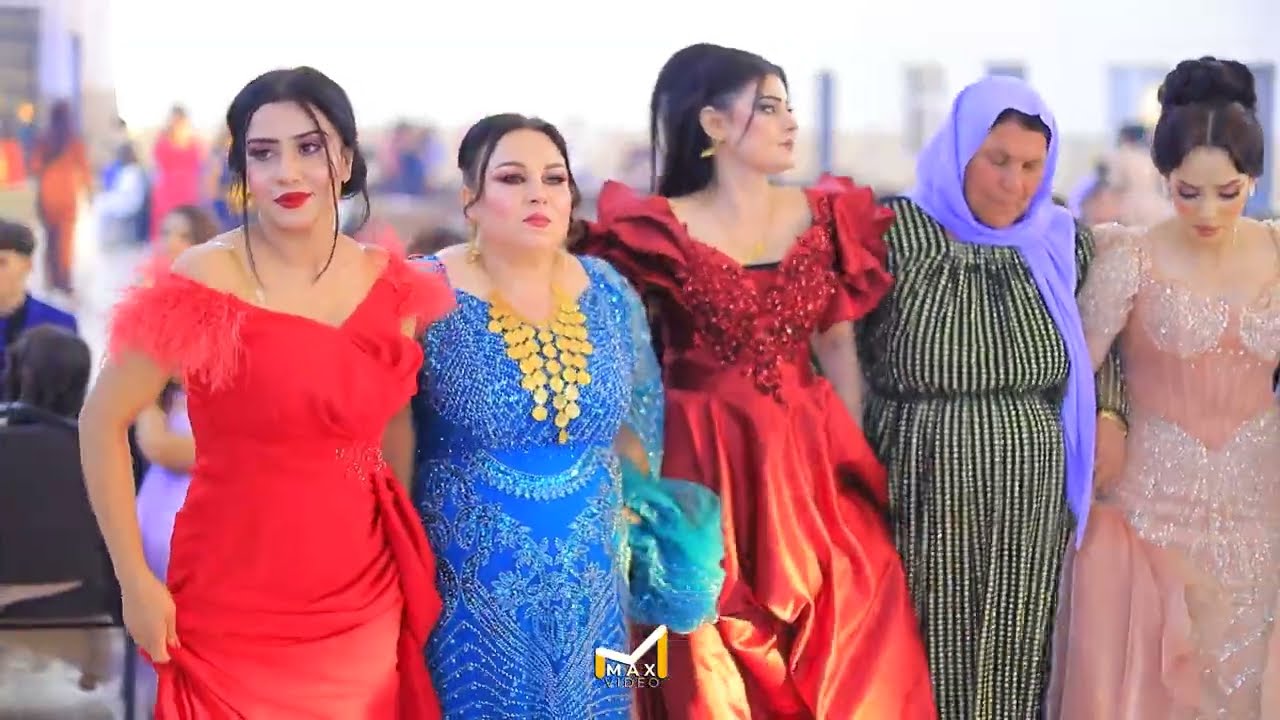 الجزء الرابع من حفلة زفاف ( شاكر & ألمى ) الفنانين ( نيشان بعدري & أسماعيل قيراني ) تصوير ماكس فيديو