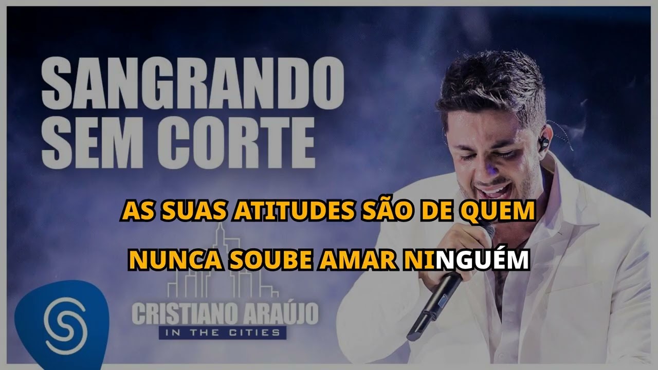 Sangrando Sem Corte - Cristiano Araújo KARAOKÊ