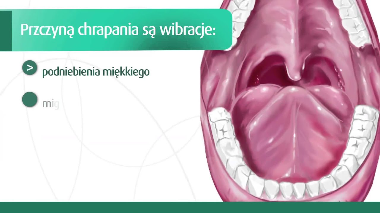 Przyczyny chrapania.