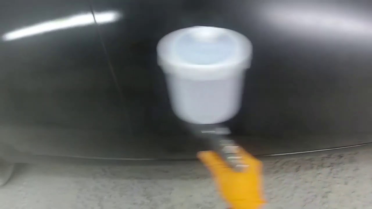 Покраска чёрного авто в зеркало
