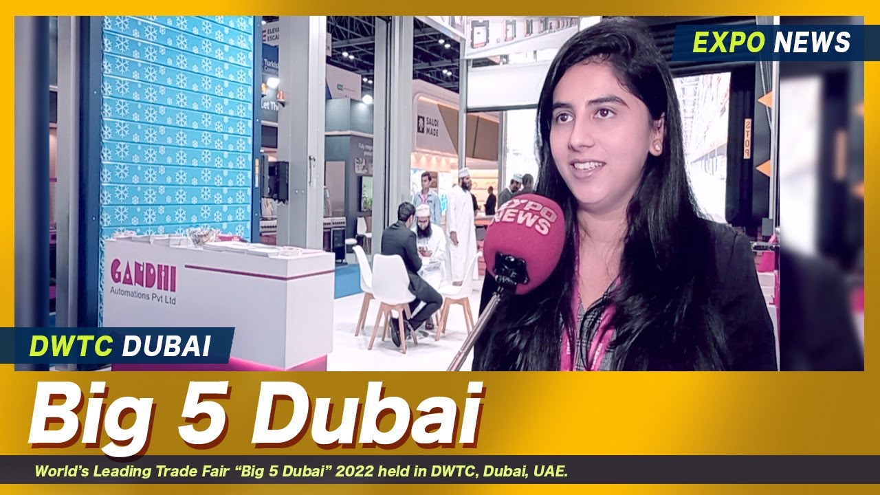 GANDHI Automations INDIA : High Speed, Industrial, Hanger Doors : Big 5 Dubai Saudi Egypt 2022 2023