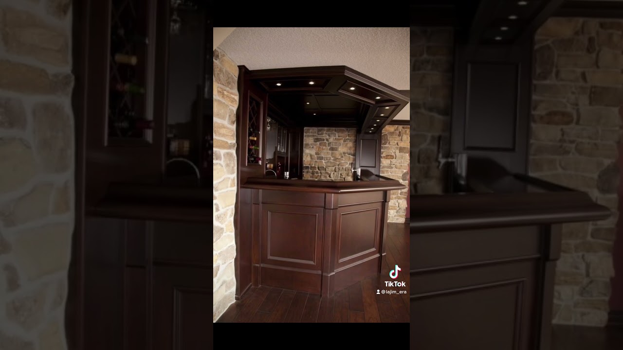Bar en casa seg&uacute;n una Dise&ntilde;adora de interiores