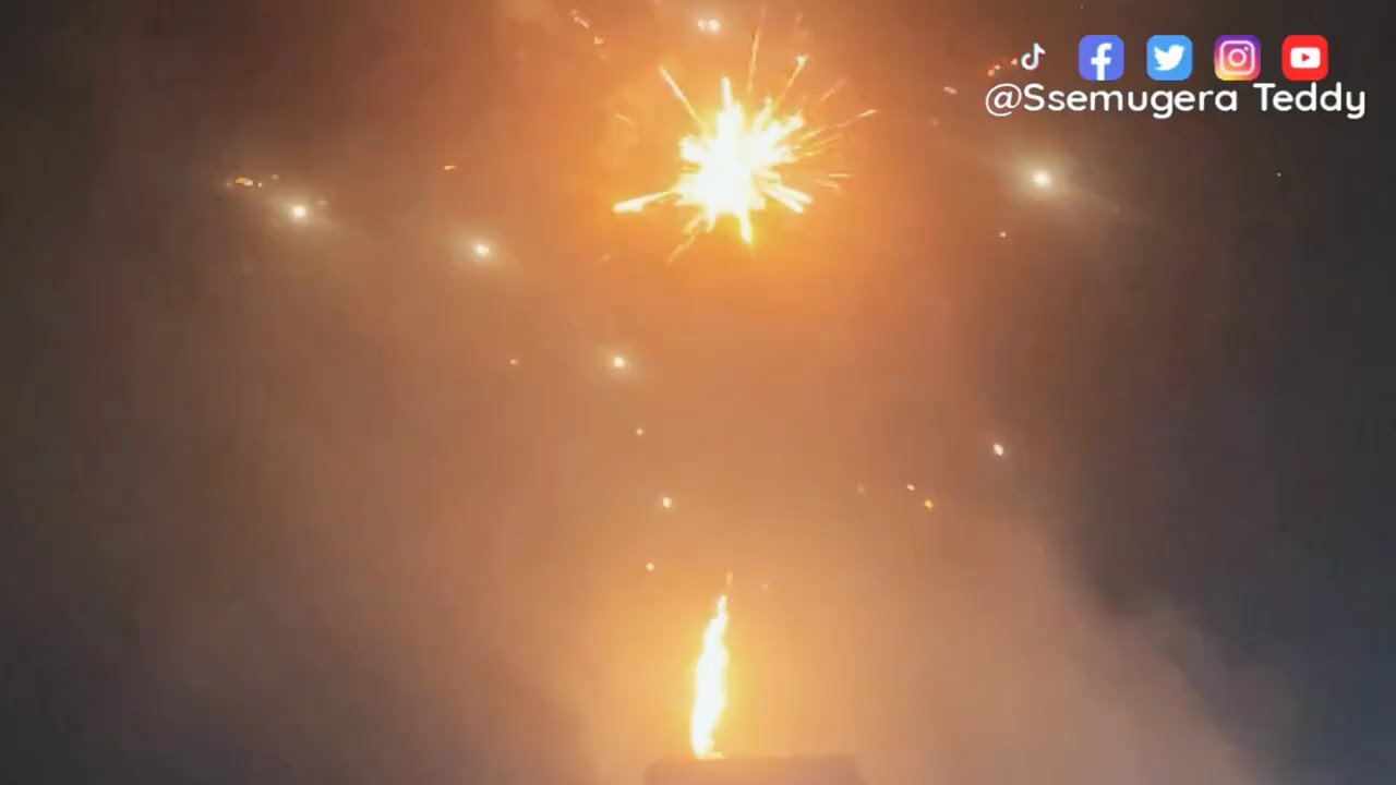 The Best Fireworks in Uganda, Kampala @Sheraton Kampala Hotel.  Happy New Year 2026