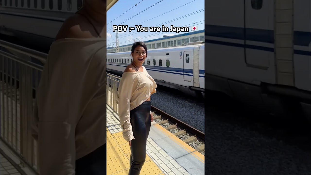 I am in Japan and the bullet trains are mind blowing | #tokyo #japan #travel #shinkansen