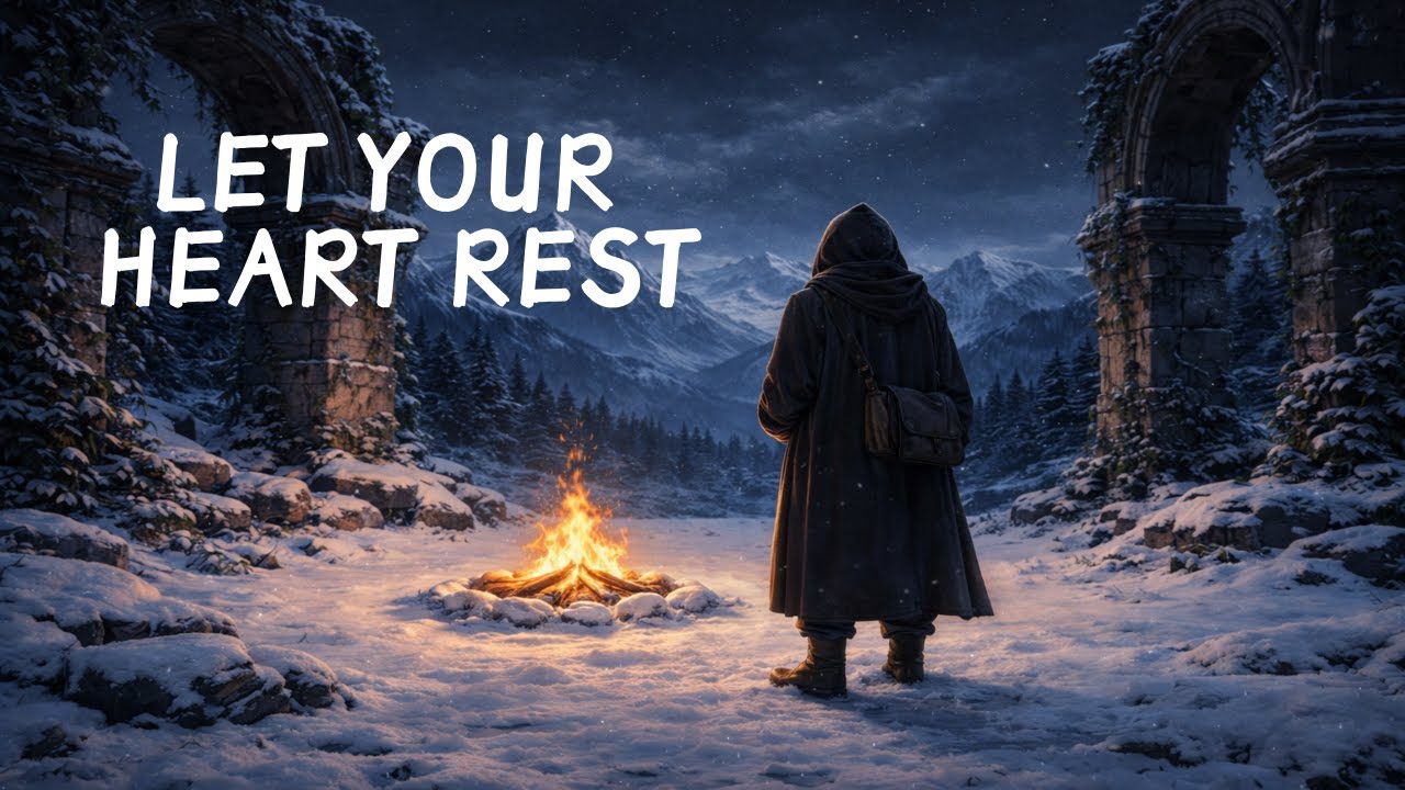 Medieval Fantasy Music – Lonely Traveler by the Campfire | Deep Focus & Relaxation
