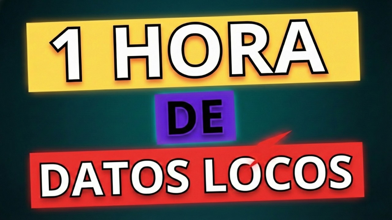 Una hora completa de curiosidades y datos curiosos reales