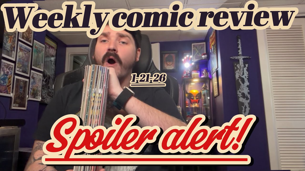 Weekly comic review for the week of 1-28-26!!